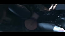 Batgirl and cat woman 3d hard fuck uck