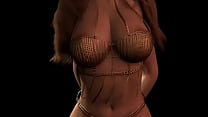 VAM Gold Chain  Bikini Bondage 