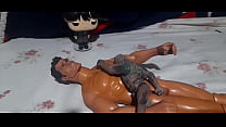 Chico max steel  trans amamantando a su hijo c ndo a su hijo chuvaca mientras M