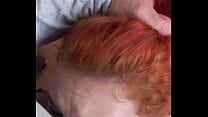 Watch redhead s lut Karla Rose gag on my cock  gag on my cock before I blast he