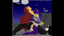 titans roof sex  orgy 