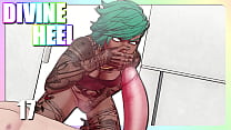 DIVINE HEEL #17  &bull She NEEDS to taste his  S to taste his hard shiny cock r