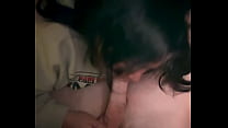 She Slurps Cock  & Balls 