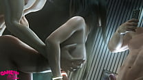 Super Hot Three some With FitaCloud and Aerith loud and Aerith Breeding