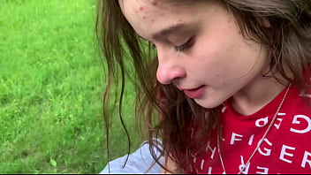 Lesbian best fr iend sucks dick on the park be  on the park bench