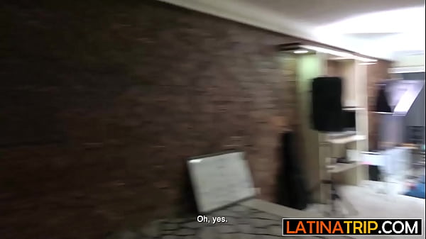 Colombian MILF with big tits Mila Garcia deepthroated and fucked so hard