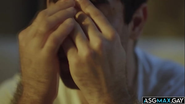 Dante Colle fucks his stepbrother Lucas Leons horny ass on the couch and roughly makes him moan loud