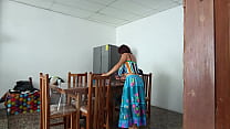 Sinful maid spreads her pretty pussy open 10 min