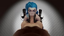 Jinx from Arcane gets Fucked Hard and Sucks Your Cock - League of Legends