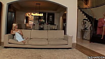 Pleasing & Spanking Tasha Reign! Sarah Vandella Dildo Fucks Her Too!