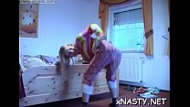 Hot-tempered young Jessika had to play with her snatch
