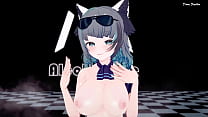 MMD R18 - 一只含酒精的猫【柴郡猫】打红屁股版