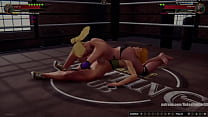 Karen Krash VS Christina (Naked Fighter 3D)