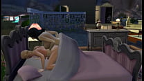 2 hot girls SIMS4