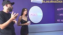Tik Tok Latina Gets Hot Dancing and Ends up Stripping and Masturbating Deliciously with Her Dildo Until She Has Her Squirt