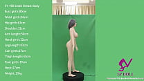 SY 158cm small breast sex doll 360° show