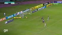 golaço de gilberto contra o atletico goianiense