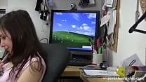 Candy Sweet Masturbates Her Little Pink Hole