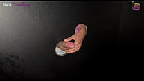 Mais um dia eu sendo puta de corno no gloryHole
