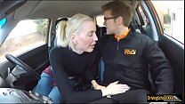 Saucy Lexi pounded by driving instructor