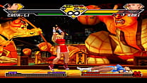 Ryona Cat Fight - Maki destroy Chun li (capcom vs snk 2)