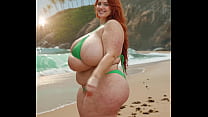 BBW at the beach preview (AI Generated)
