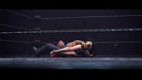 Mixed wrestling ring submission