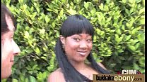 Hot ebony bukkake gangbang 2
