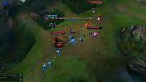 LOL shaco oneshot is fatal, horrible