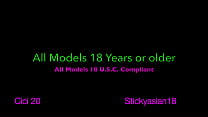 Preview Hard Suck Cici, Birthday Girl 19 Angel & Suck-doll Star! StickyAsian18