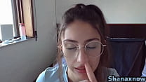 SHANAXNOW NOSE FETISH EATING BOOGERS PRESS NOSTRILS MOANING