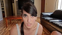 Asian Trans Girl Daniella Tea's First Time Getting Fucked By A Guy on Film
