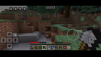Jogando minicraft com meu mano