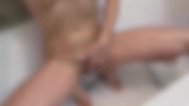 Can you read my mind? Bitch wants to let you in#new #masturbating #milf #amateur #naked #pussy #shower #bathroom #tits #...