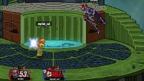 Al principio la freje, pero luego le di duro SSF2 peleando contra myriad col