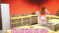 FAMILY TABOO PERVERTED STEPDAUGHTER SEDUCED A PIZZA DELIVERY GUY AND SEDUCED HIM TO CUM ON PIZZA (HENTAI   SIMS 4   SFM)