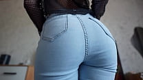 Jeans Face Sitting POV! Perfect Ass