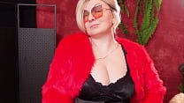 Hot fur coat collection - part 2. Fetish MILF Arya Grander