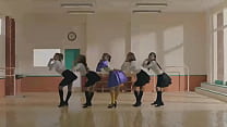 chuu from loona has orgy with dancers and npc and fuck in snow and all get creampied (FUCK BBC)
