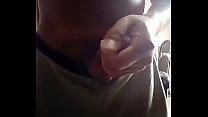 Alisando a cabeça do meu pau