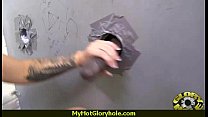 Gloryhole Blowjob Hottie makes every dick cum 14