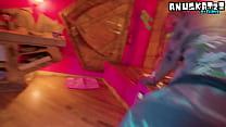 Screenshot Maid taken from  behind in the kitchen kitchen