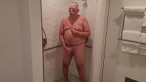 Grandpa Taking a Sexy Shower