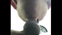 Close up super sloppy DEEPTHROAT blowjob AMAZINGLY SLOPPY,CUM IN MOUTH