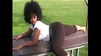 Blac Chyna at the park rob kardashian girlfriend