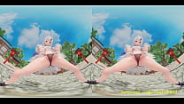 vr180 mmd ayame dance nude 3d hololive