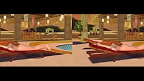 Vr poolside nude anime