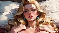 Blonde MILF Gets Deeply Satisfied by a Strong Lover – Big Tits & Intense Orgasm | Virtual Sex [AI generated]