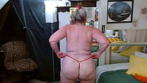 DawnSkye1962 presents 1127 August Panty Parade showing off all my curves and my fuzzy pussy too