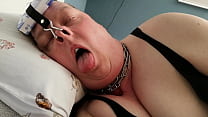 Obedient Fuckpig is not cumming ugly fat